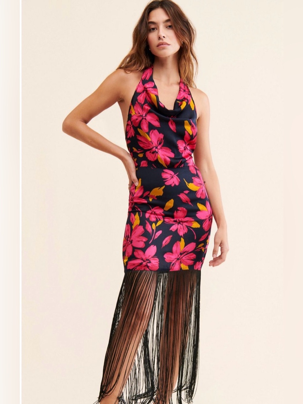 Free People Saylor Adilynne Fringe Dress